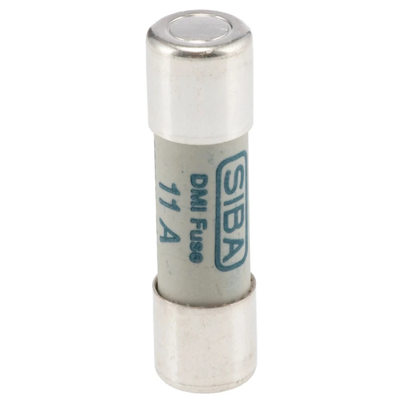 SIBA 11A Ceramic Cartridge Fuse 10 x 38 mm, 1kV AC URZ Series 50-199-06/11A