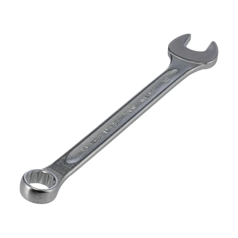 STAHLWILLE Combination Spanner 14 mm, 165 mm Overall Length, Alloy Steel Chrome Finish 40081414