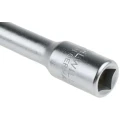 STAHLWILLE 1/4 inch Square Drive Extension Socket Chrome Alloy Steel 254mm Overall Length 11010010