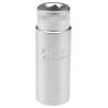 STAHLWILLE 3/8 in Drive 17 mm 12 Point Square Chrome-Plated Steel Socket 65mm Overall Length 02020017