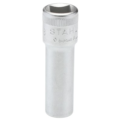 STAHLWILLE 3/8 in Drive 3/8 in 12 Point Square Socket 54mm Overall Length 02420024