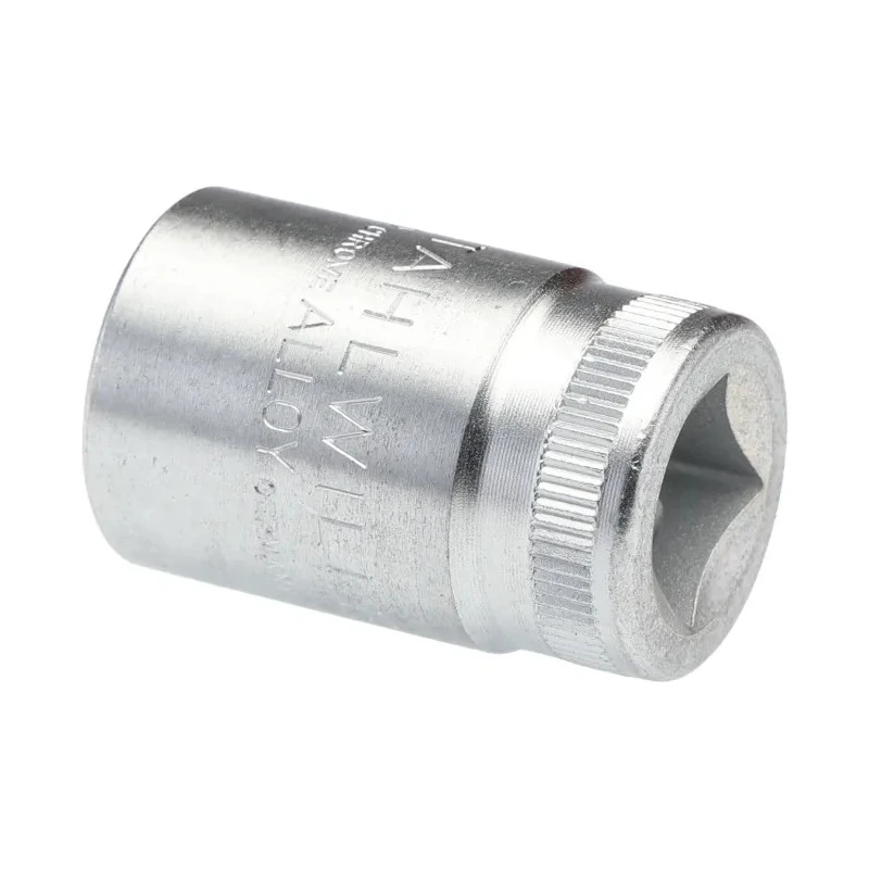 STAHLWILLE 3/8 in Drive 9/16 in 12 Point Square Socket, Chrome Finish, 31mm Overall Length 02410034
