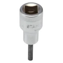 STAHLWILLE 3/8 in Drive Bit Socket Square Drive, Chrome Alloy Steel, 20mm Overall Length 02050004