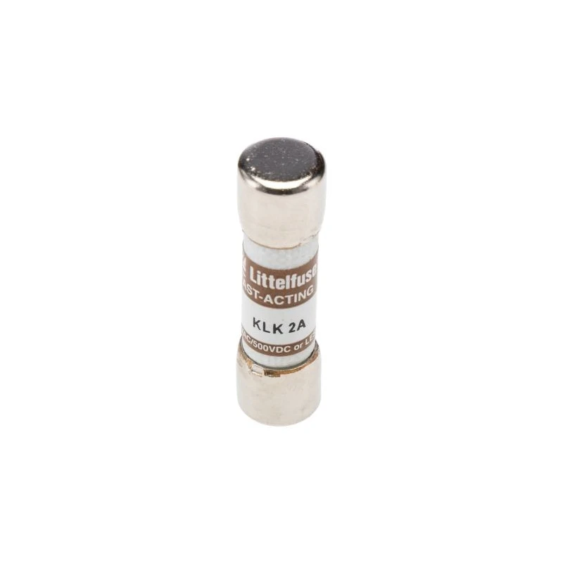 Littelfuse 2A Fast Acting Melamine Cartridge Fuse 10 x 38 mm 600V AC 0KLK002.T