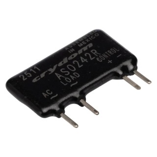 Crydom ASO Series Solid State Relay PCB Mount 2 A Load 280 Vrms Max Load Voltage 10 V DC Control ASO242R