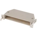 HARTING 09 06 Shell Housing for Use with DIN 41612 Connector Thermoplastic Grey 09060480501