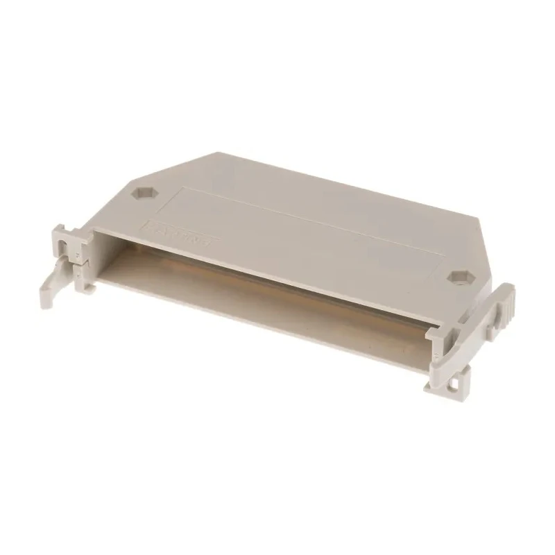 HARTING 09 06 Shell Housing for Use with DIN 41612 Connector Thermoplastic Grey 09060480501