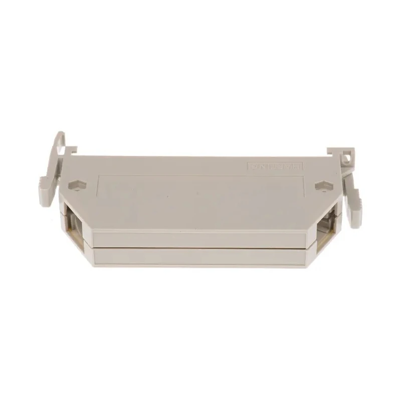 HARTING 09 06 Shell Housing for Use with DIN 41612 Connector Thermoplastic Grey 09060480501