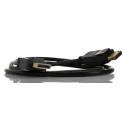 Startech RS PRO Male DisplayPort to Male DisplayPort Cable, Polyvinyl Chloride Jacket, 1 m, Black 740-6685
