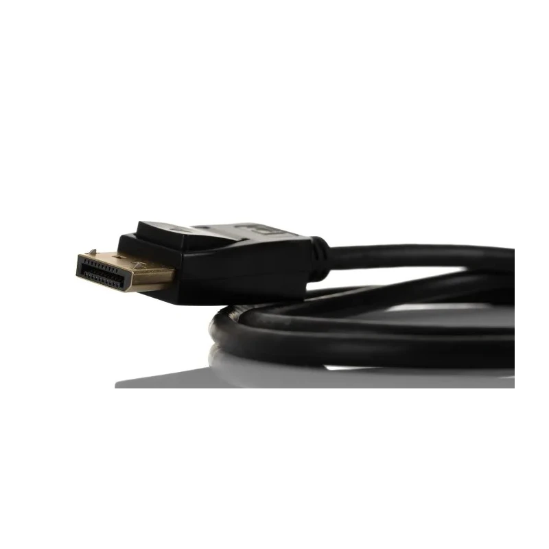 Startech RS PRO Male DisplayPort to Male DisplayPort Cable, Polyvinyl Chloride Jacket, 1 m, Black 740-6685