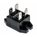 Crydom Solid State Relay, 10 A Load, Panel Mount, 100 V DC Load, 27 V DC Control EL100D10-24
