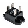 Crydom Solid State Relay, 10 A Load, Panel Mount, 100 V DC Load, 27 V DC Control EL100D10-24