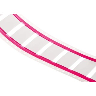 TE Connectivity White White Print Heat Shrink Labels 50 mm Width 250 Per Pack RPS-6-250/2.0-9