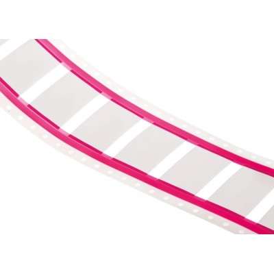 TE Connectivity White White Print Heat Shrink Labels 50 mm Width 250 Per Pack RPS-6-250/2.0-9