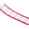TE Connectivity White White Print Heat Shrink Labels 50 mm Width 250 Per Pack RPS-6-250/2.0-9