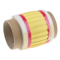 TE Connectivity Yellow Print Heat Shrink Labels 50 mm Width 250 Per Pack RPS-6-250/2.0-4-CS-0016