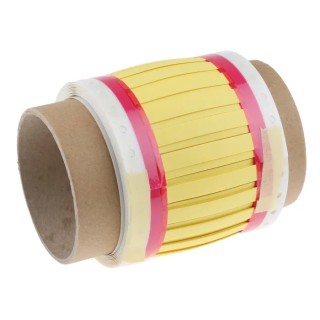 TE Connectivity Yellow Print Heat Shrink Labels 50 mm Width 250 Per Pack RPS-6-250/2.0-4-CS-0016