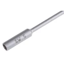 Wera Hexagon Nut Driver with 5 mm Tip and 60 mm Stainless Steel Chrome-Plated Blade, 157 mm Overall Length 05030150001