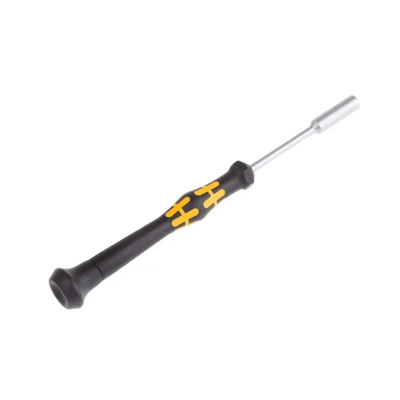 Wera Hexagon Nut Driver with 5 mm Tip and 60 mm Stainless Steel Chrome-Plated Blade, 157 mm Overall Length 05030150001