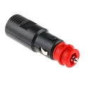 Pro Car Automotive Connector Male Black Cable 2 Way Screw Termination 16A 4mm Diameter Polycarbonate Housing Nickel 67712010