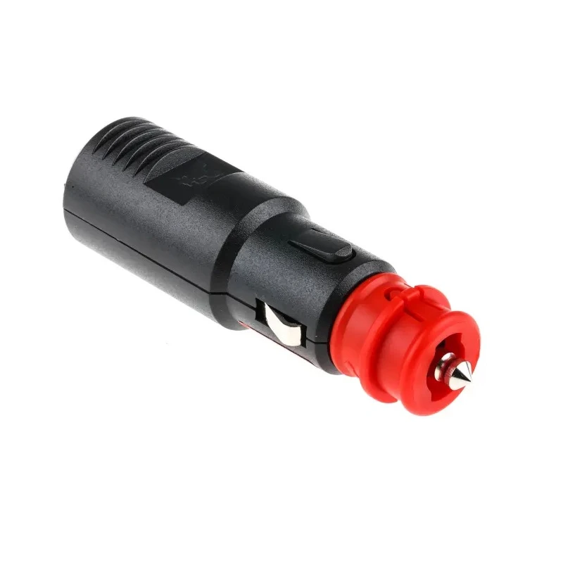 Pro Car Automotive Connector Male Black Cable 2 Way Screw Termination 16A 4mm Diameter Polycarbonate Housing Nickel 67712010