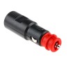 Pro Car Automotive Connector Male Black Cable 2 Way Screw Termination 16A 4mm Diameter Polycarbonate Housing Nickel 67712010