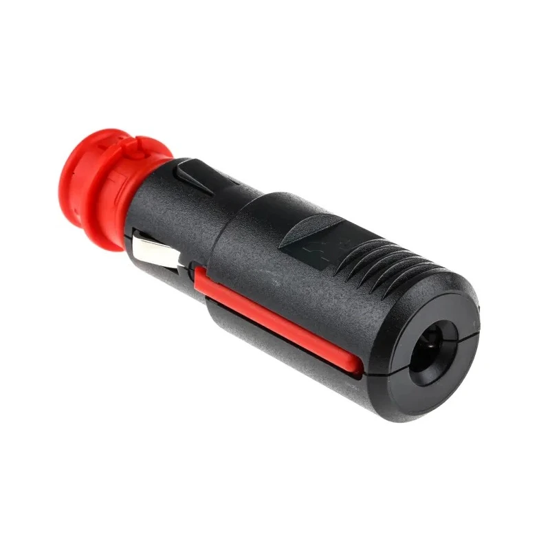 Pro Car Automotive Connector Male Black Cable 2 Way Screw Termination 16A 4mm Diameter Polycarbonate Housing Nickel 67712010