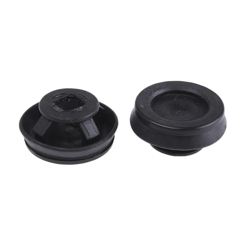 WISKA Black Polypropylene Thermoplastic Cable Grommet 25 mm Panel Hole Diameter for 9 to 17 mm Cable Diameter CLIXX M25/B
