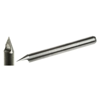 CIF Etching Machine End Mill, High Precision Carbide Cutter Diameter 0.2 mm, Shank Diameter 3.17 mm DU201