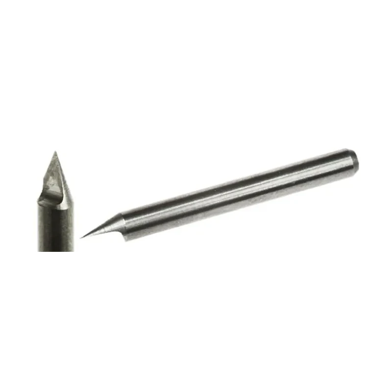 CIF Etching Machine End Mill, High Precision Carbide Cutter Diameter 0.2 mm, Shank Diameter 3.17 mm DU201