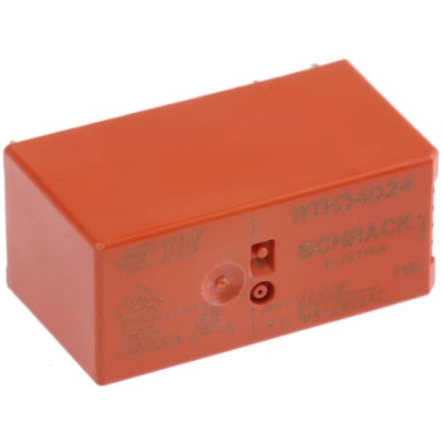 TE Connectivity RTH Series High Temperature PCB Power Relay 24V DC Coil 16A Switching Current SPST 1415039-1