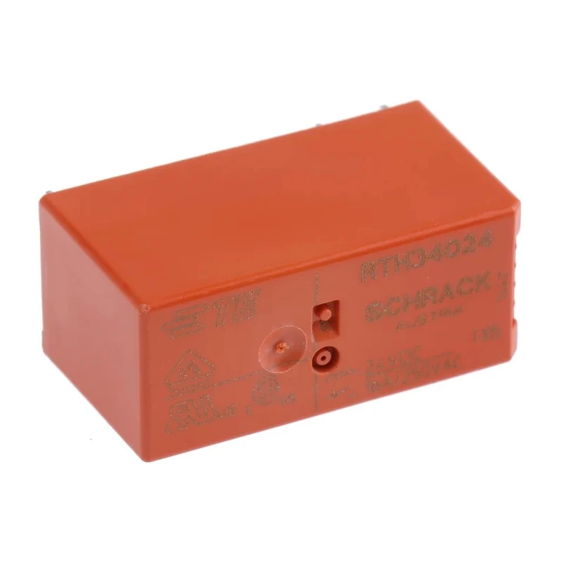 TE Connectivity RTH Series High Temperature PCB Power Relay 24V DC Coil 16A Switching Current SPST 1415039-1