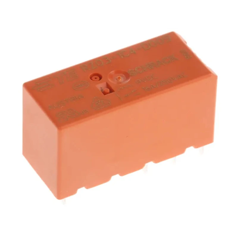 TE Connectivity RZ Series PCB Power Relay 9V DC Coil 16A Switching Current SPDT 2-1415899-1