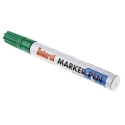 Ambersil Green 3 mm Paint Marker Pen Waterproof for Wood, Cardboard, Glass, Rubber, Metal, Plastic, Tile, Textile 20379-AB