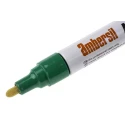 Ambersil Green 3 mm Paint Marker Pen Waterproof for Wood, Cardboard, Glass, Rubber, Metal, Plastic, Tile, Textile 20379-AB