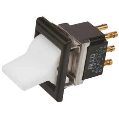 TE Connectivity DPDT On-On On-On Rocker Switch Panel Phenolic Resin Housing 6A Contact Current 2-6437630-6