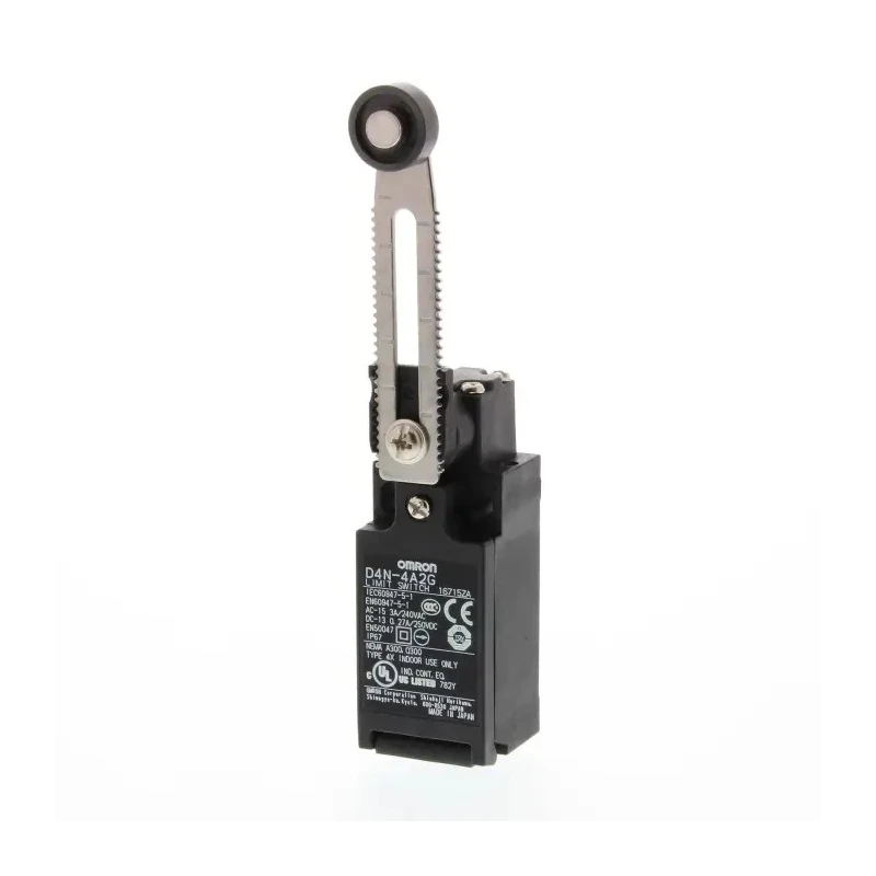 Omron Industrial Roller Lever Limit Switch 1 NO/1 NC, IP67, Metal and Resin Lever, 10A, 240V AC, Slow Action Contacts 