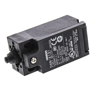 Omron D4n Series Plunger Limit Switch, Actuator Type Plunger, 1 NO/1 NC, IP67 Polyester Housing, 4A, M20 Terminal, 