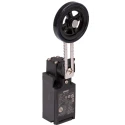 Omron Roller Lever Limit Switch with 1 NO/1 NC Contact, IP67, Plastic Housing, 4A Current Rating, Model 