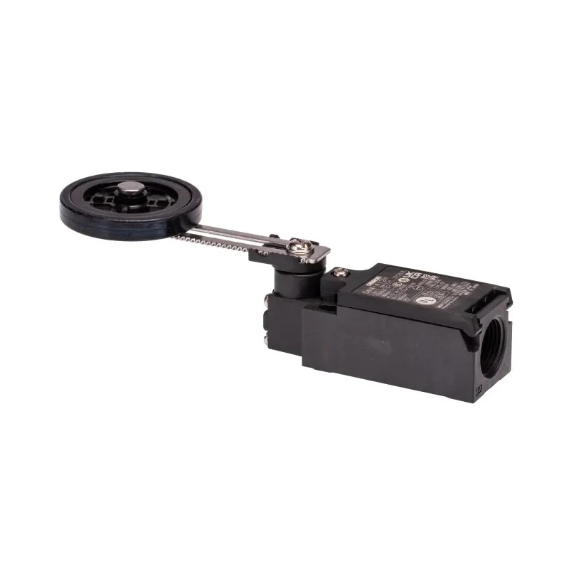 Omron Roller Lever Limit Switch with 1 NO/1 NC Contact, IP67, Plastic Housing, 4A Current Rating, Model 