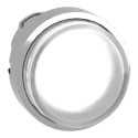 Schneider Electric Harmony XB4 Series White Maintained Round Metal Push Button Head, 22 mm Cutout, IP67, IP69K ZB4BH13