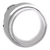 Schneider Electric Harmony XB4 Series White Maintained Round Metal Push Button Head, 22 mm Cutout, IP67, IP69K ZB4BH13