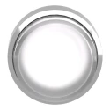 Schneider Electric Harmony XB4 Series White Maintained Round Metal Push Button Head, 22 mm Cutout, IP67, IP69K ZB4BH13