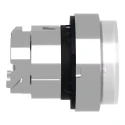Schneider Electric Harmony XB4 Series White Maintained Round Metal Push Button Head, 22 mm Cutout, IP67, IP69K ZB4BH13