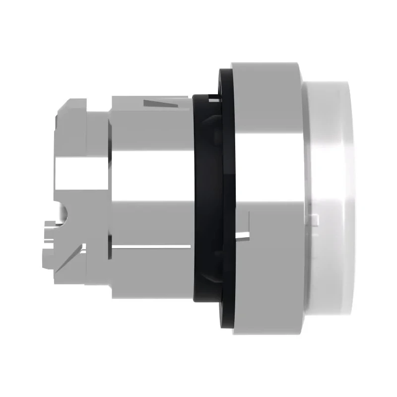 Schneider Electric Harmony XB4 Series White Maintained Round Metal Push Button Head, 22 mm Cutout, IP67, IP69K ZB4BH13