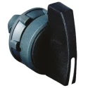 Schneider Electric Harmony Series 3 Position Selector Switch Head 22 mm Cutout Black Handle IP65 ZB5AJ3