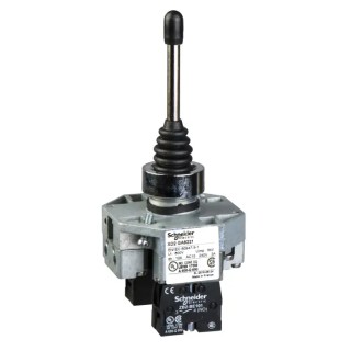 Schneider Electric Harmony XD2 Series Push Button Switch Panel Mount 22 mm Cutout SPST IP66 250 V dc 240 V ac XD2GA8221