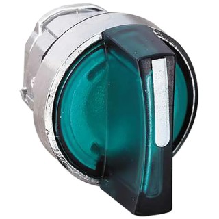 Schneider Electric Harmony Series 3 Position Illuminated Selector Switch Head 22 mm Cutout IP69 IP67 IP66 ZB4BK1833