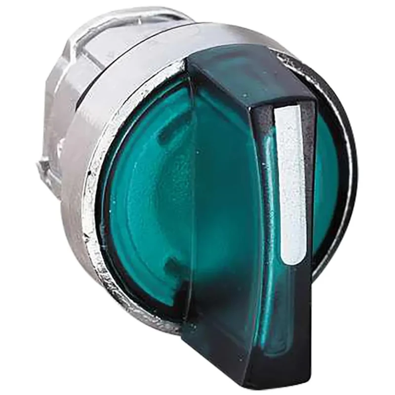 Schneider Electric Harmony Series 3 Position Illuminated Selector Switch Head 22 mm Cutout IP69 IP67 IP66 ZB4BK1833