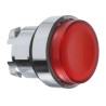 Schneider Electric Harmony XB4 Series Red Spring Return Push Button Head, 22 mm Cutout, IP66, IP69K ZB4BW14